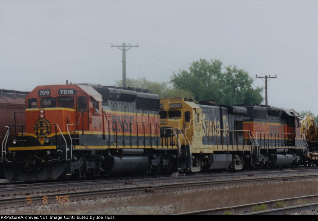 BNSF 7816 West